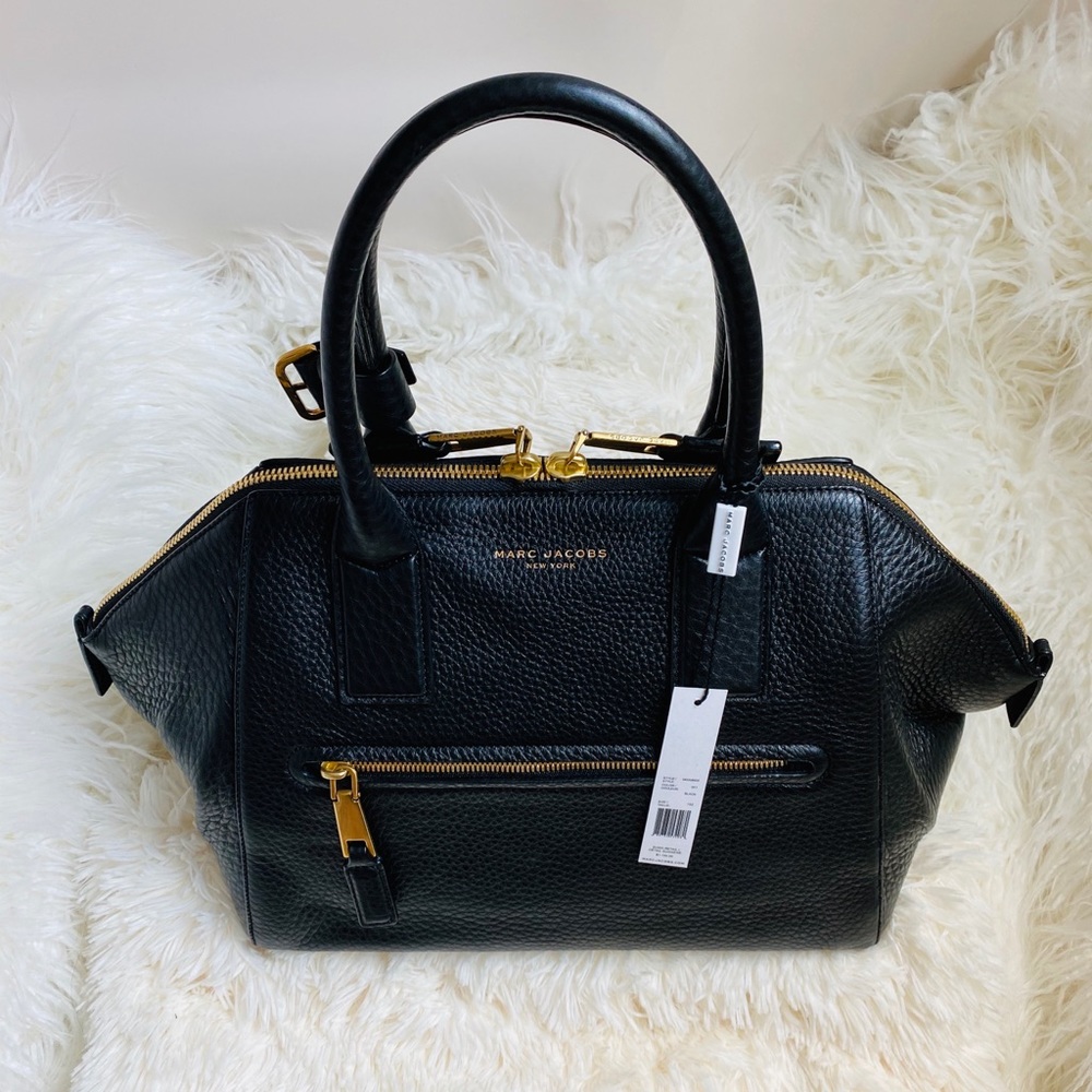 Marc Jacobs incognito leather satchel